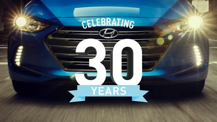 Hyundai 30 years