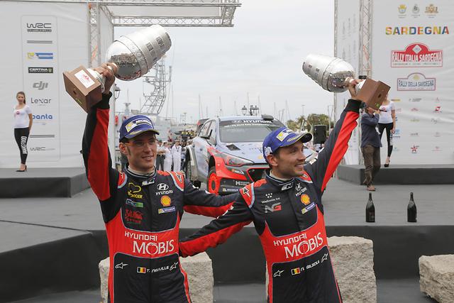 Hyundai Motorsport Scores Victory as Thierry Neuville Wins the WRC Rally Italia