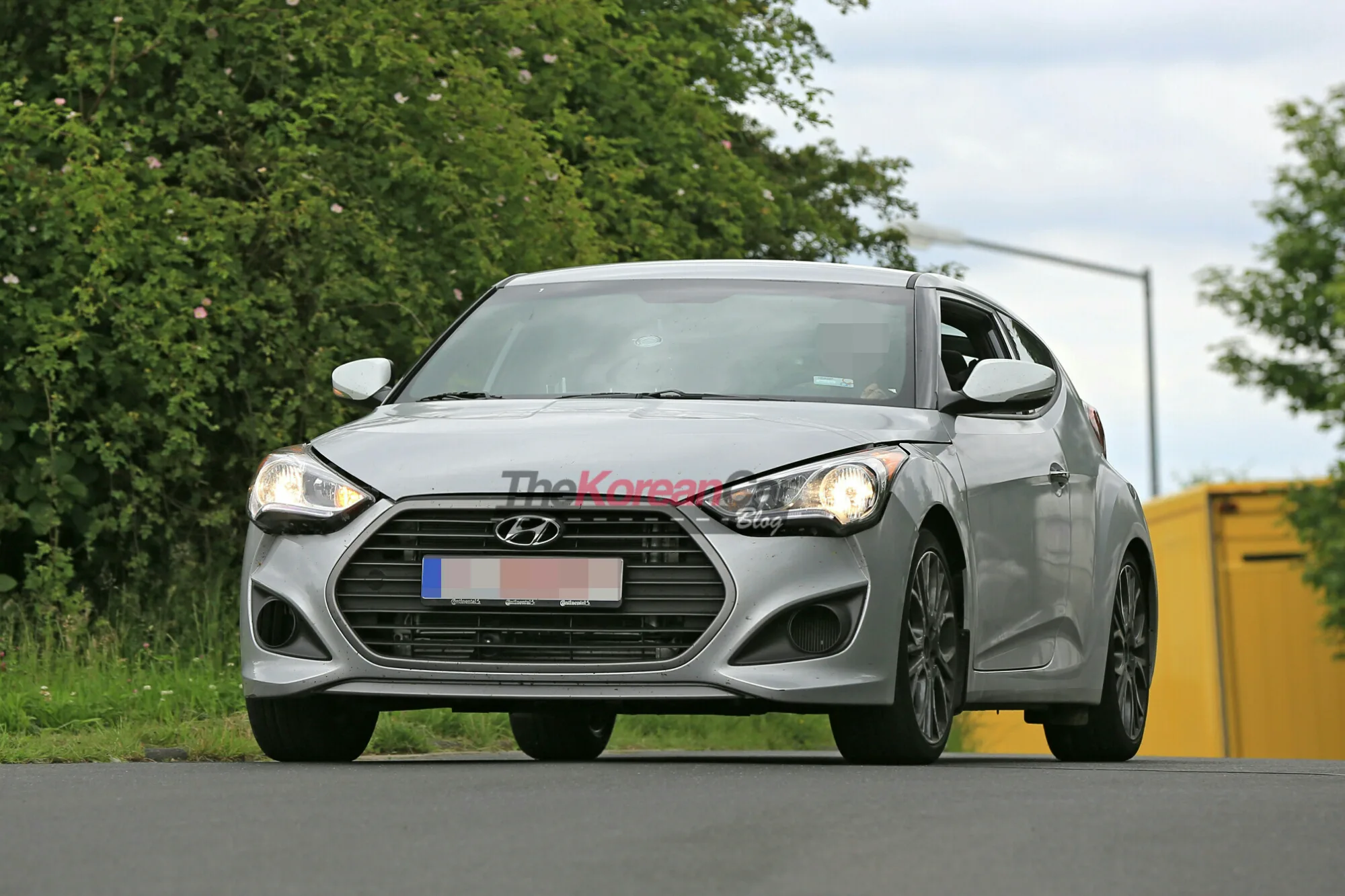 Hyundai Veloster Mule spotted