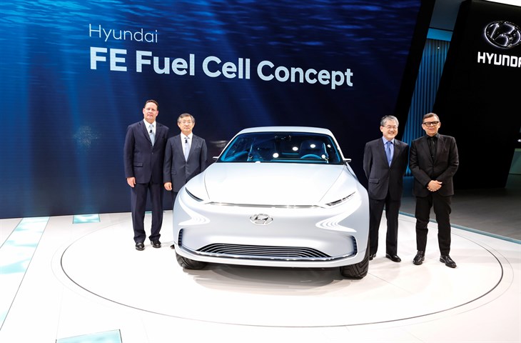 Hyundai Motor Reveals Next Generation Fuel Cell Concept at Geneva Motor Show