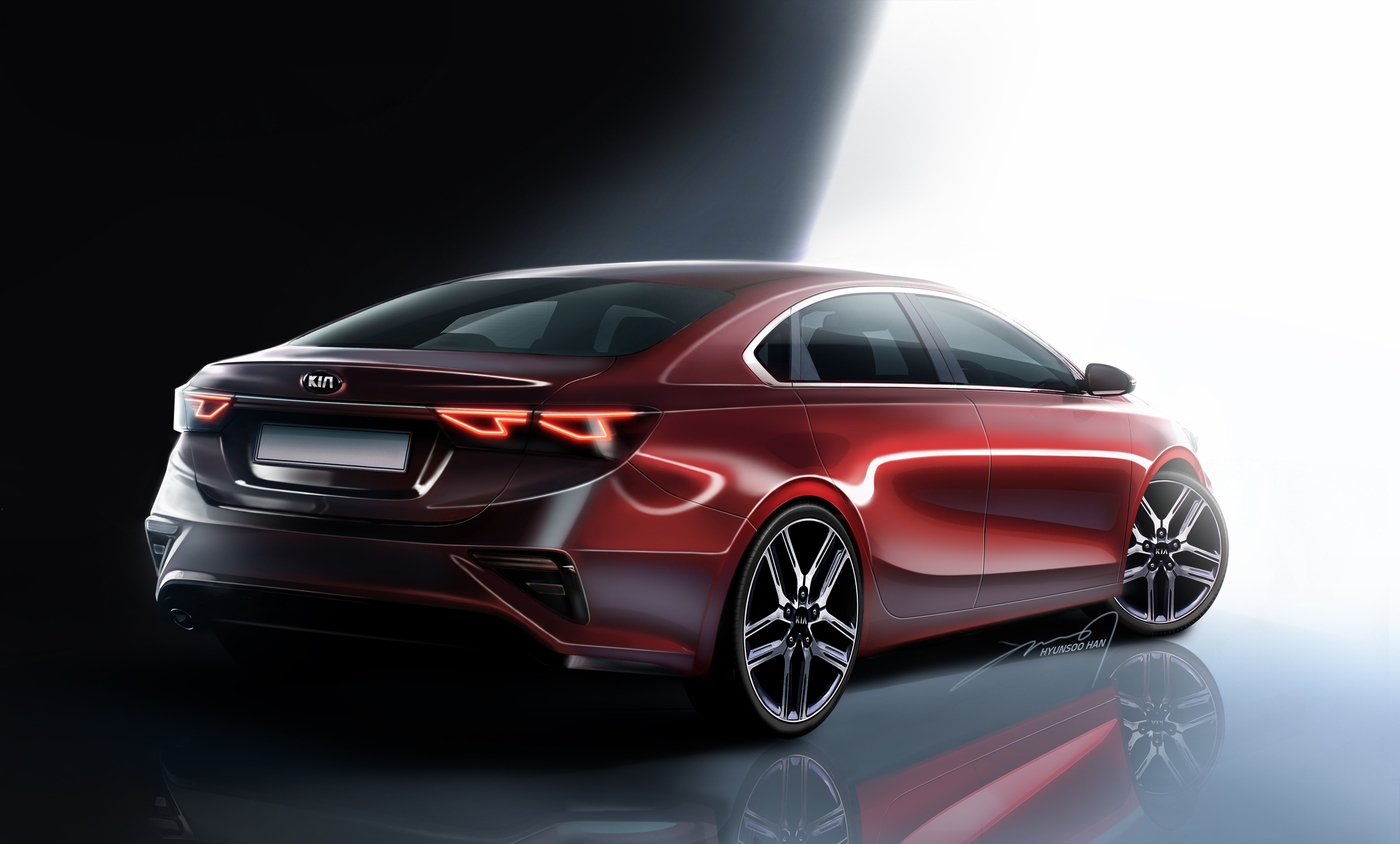 Kia Rendered 2019 Forte Ahead Detroit Debut