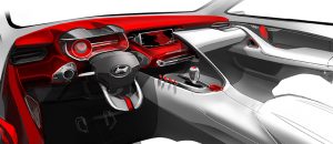 Hyundai Veloster interior rendered2