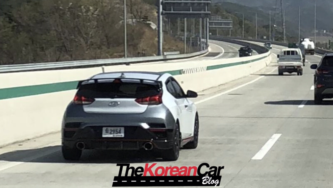 Mysterious Hyundai Veloster N Spied in South Korea - Korean Car Blog