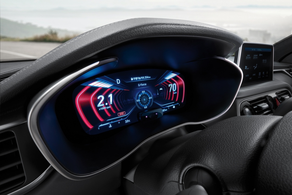 Genesis Launches 2019 G70 w/ World’s First 3D Instrument Cluster