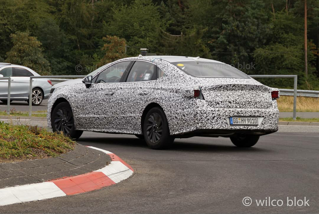 New Hyundai Sonata Caught Testing Near Nurburgring