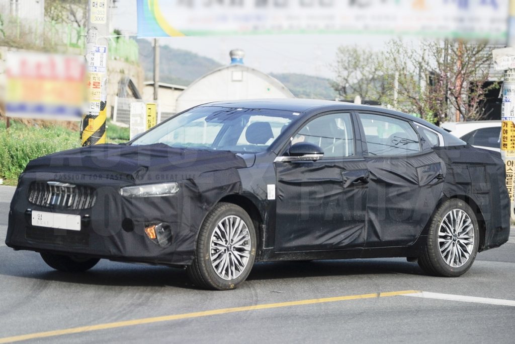 Kia Cadenza Facelift Spied In Out Korean Car Blog