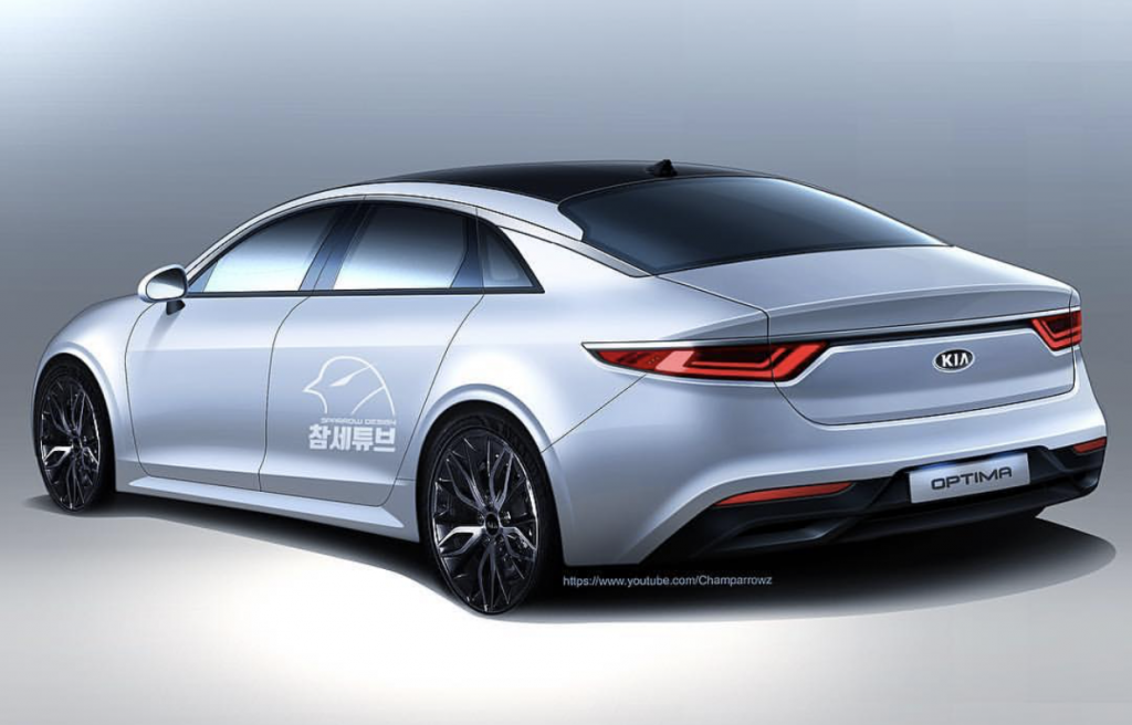 Next Generation Kia Optima Kiaredesigncars   Next Gen Kia Optima Render 1024x656 