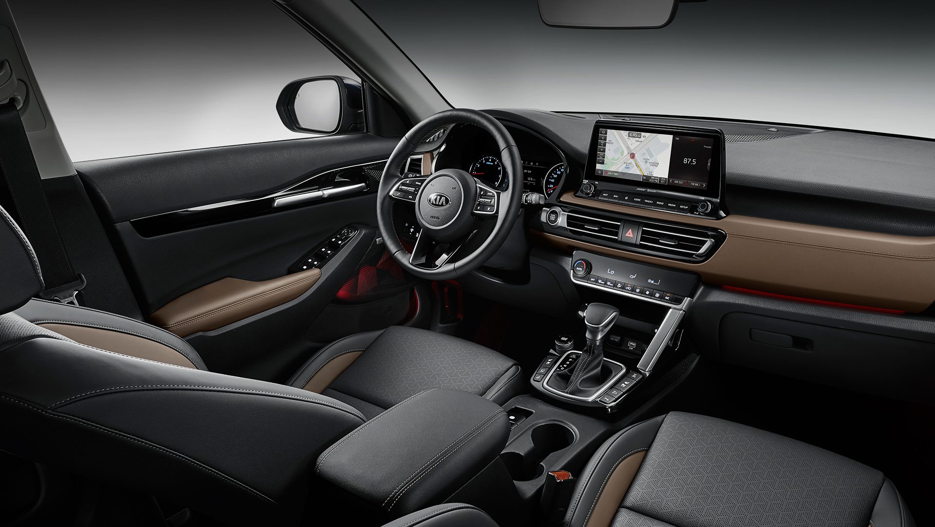 Kia Reveals Seltos Compact SUV Interior Korean Car Blog