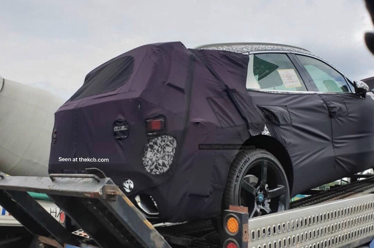 Genesis GV70 SUV Spied for the First Time w/ Production Body