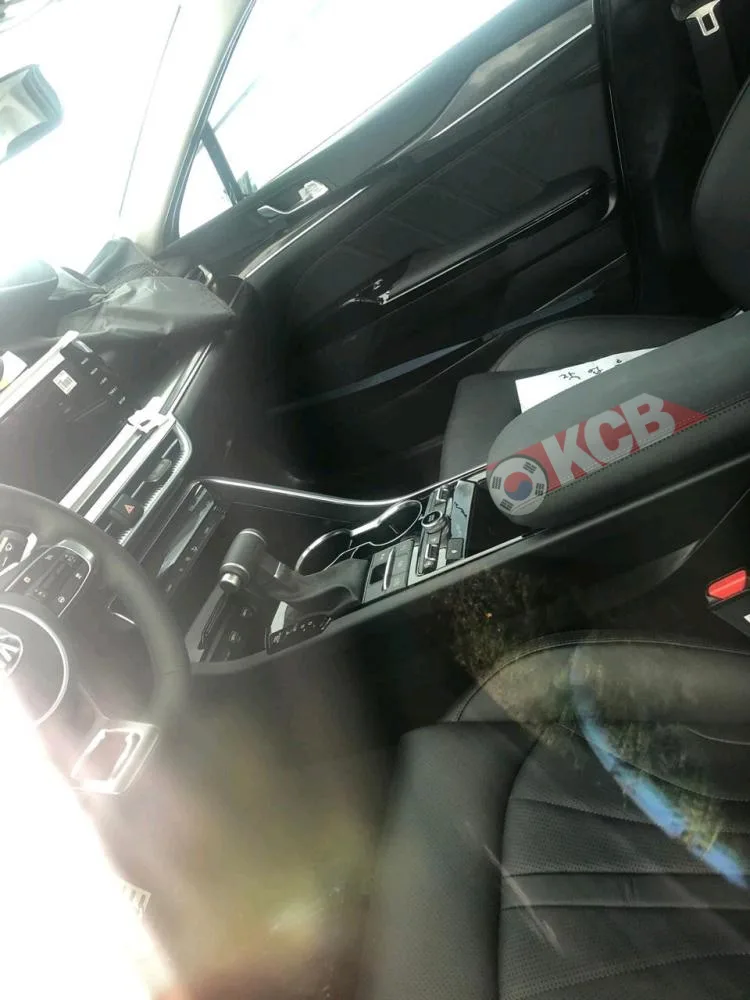 Exclusive Kia Optima Interior Caught Undisguised
