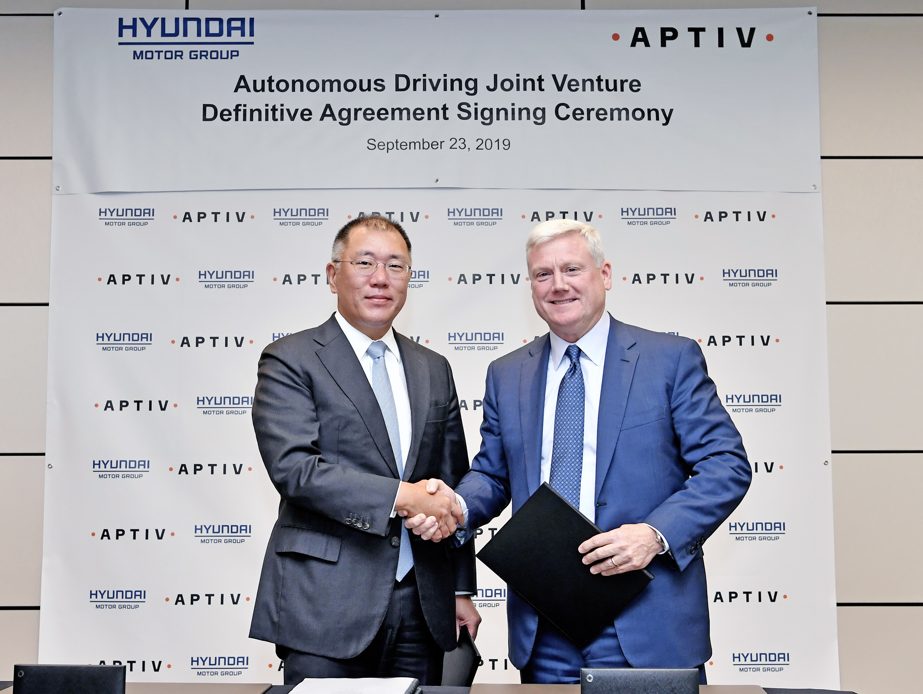 Hyundai Motor Group and Aptiv Signed an Autonomous Driving Joint Venture