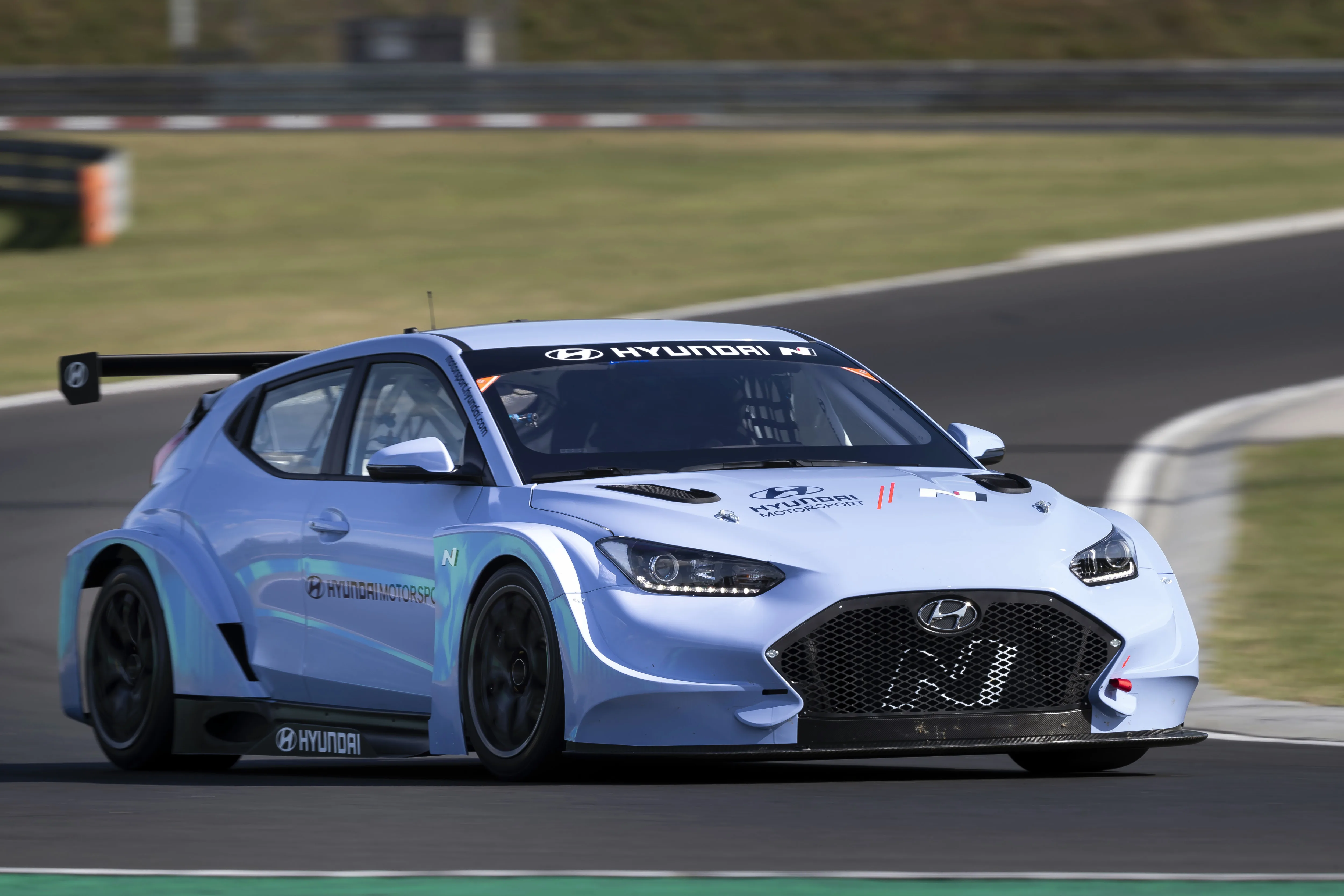 Hyundai Motorsport Begins Testing with Veloster N ETCR