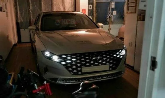 Hyundai Grandeur Facelift Fully Leaked