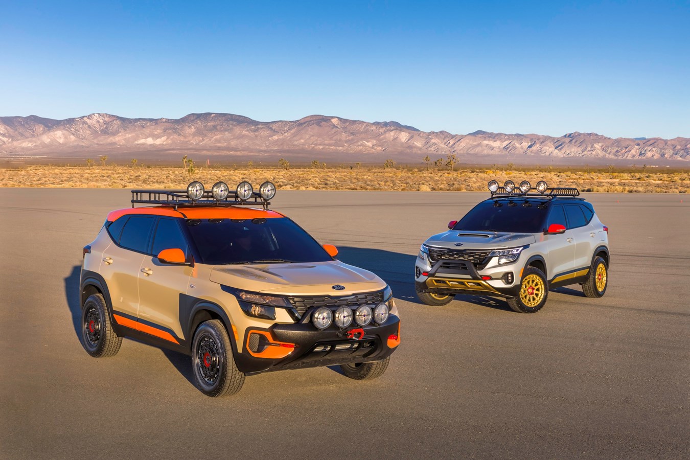 Kia Unveils a Pair of Seltos X-Line Concepts at LA AutoShow