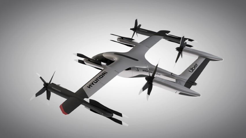 Uber and Hyundai Release New Full-Scale Air Taxi Ridesharing Partnership at CES