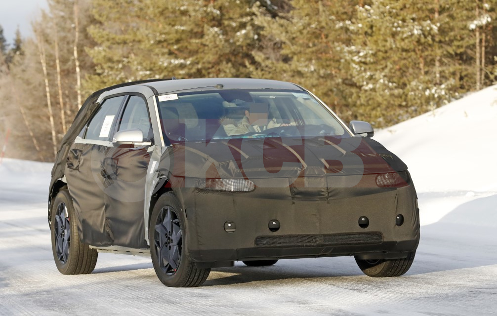Hyundai 45 EV Production Car Spied for the First Time