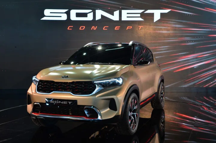 Kia Motors India Unveils Sonet SUV Concept