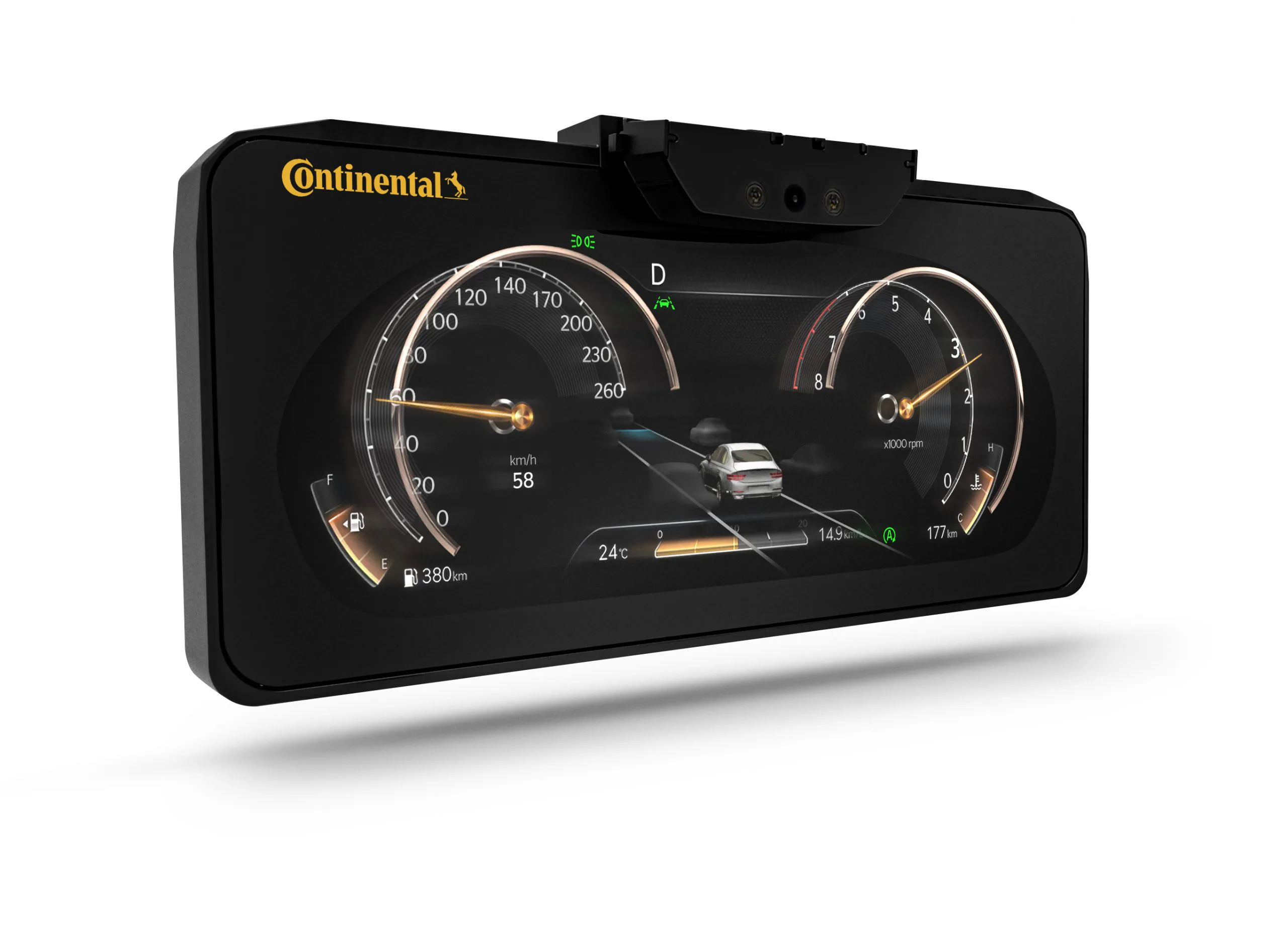 Continental Brings 3D Cluster for Genesis GV80 & G80