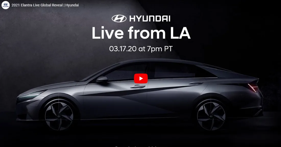 Watch the Livestream of 2021 Hyundai Elantra Here!
