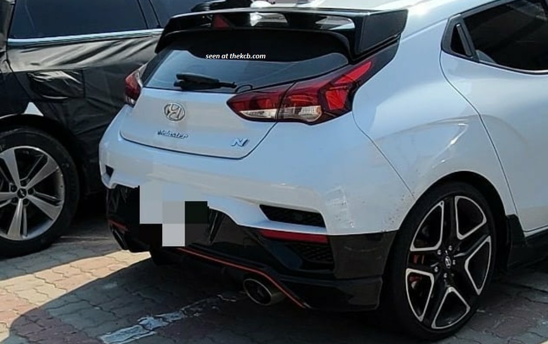 Hyundai Veloster N DCT Spied Completely Undisguised