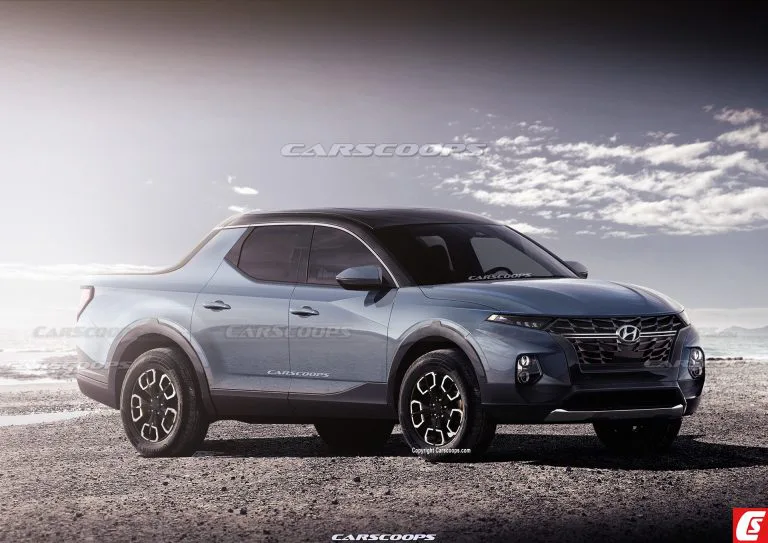 2021 Hyundai Santa Cruz Rendering Korean Car Blog