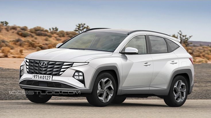 2021 Hyundai Tucson Rendering - Korean Car Blog