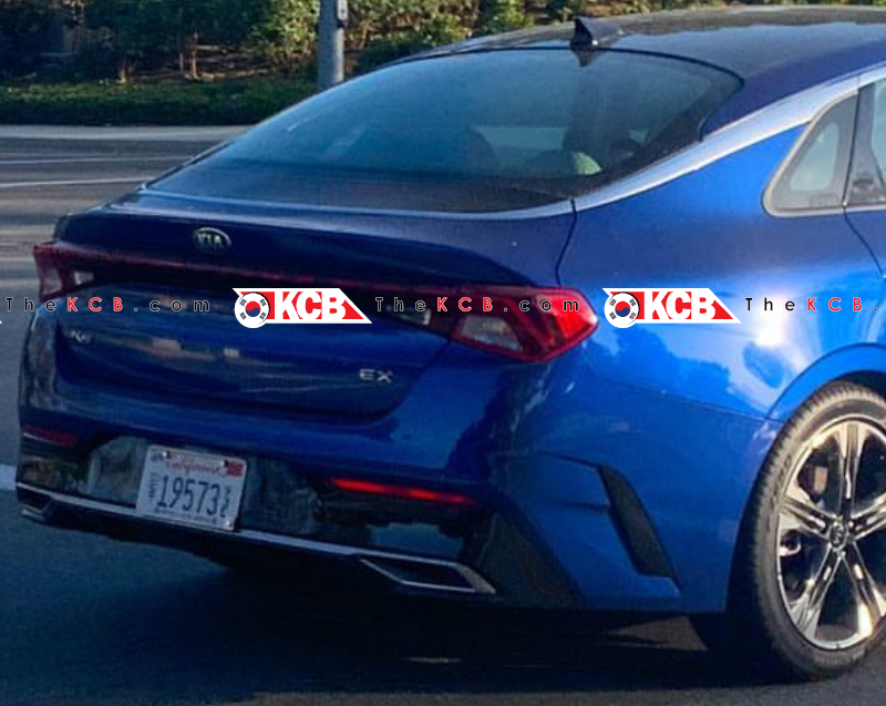 US-Spec Kia K5 Caught Undisguised