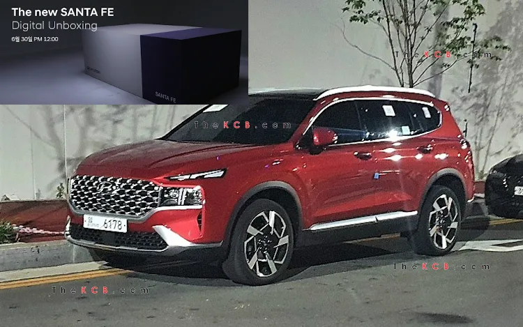 Hyundai Santa Fe Facelift to Have Digital Unboxing on June 30th