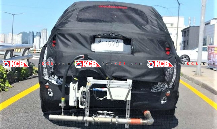 Hyundai Tucson Caught During Emission Testing
