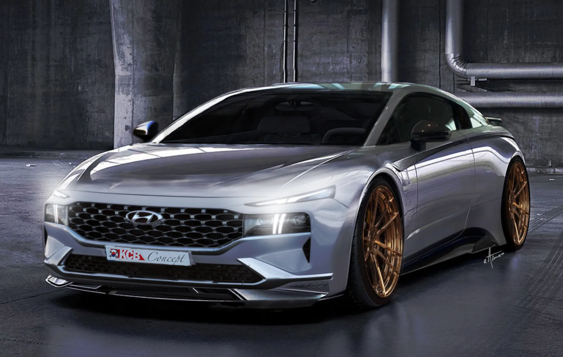 Hyundai N Racing Midship Rendering