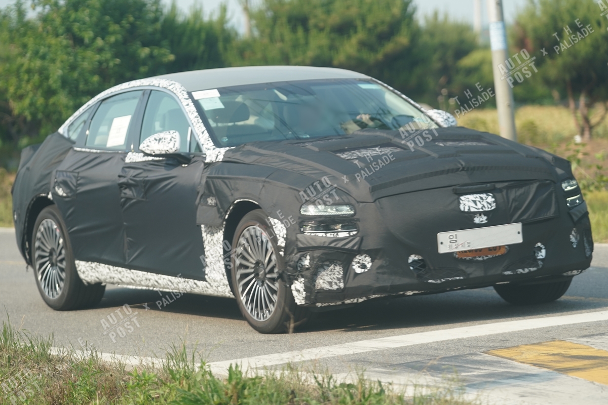 Genesis Eg80 Captured Ready For Mass Production - Korean Car Blog