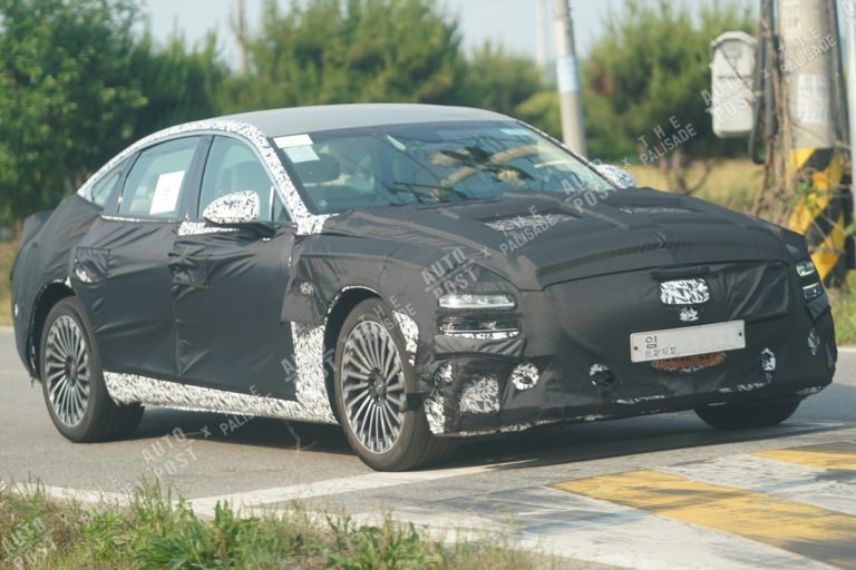 Genesis Eg80 Captured Ready For Mass Production - Korean Car Blog