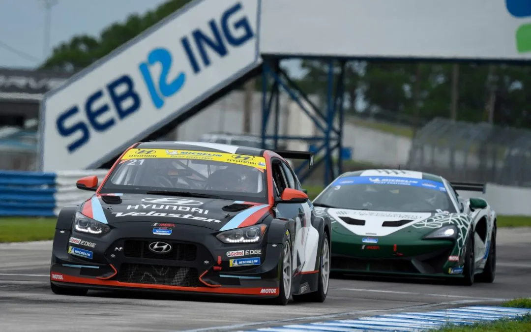 Hyundai Dominates IMSA Michelin Pilot Challenge TCR Class at Sebring
