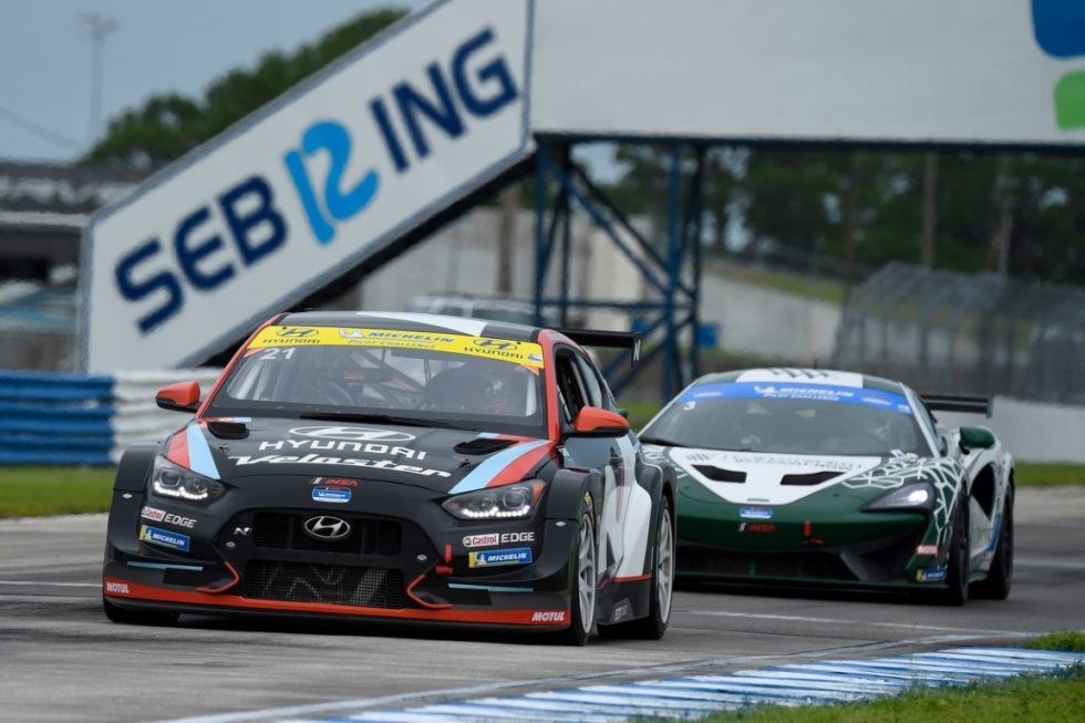 Hyundai Dominates IMSA Michelin Pilot Challenge TCR Class at Sebring