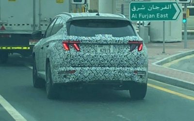 Hyundai Tucson Spied in Dubai