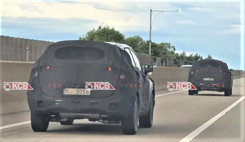 First Images of 4th Gen Kia Sportage NQ4