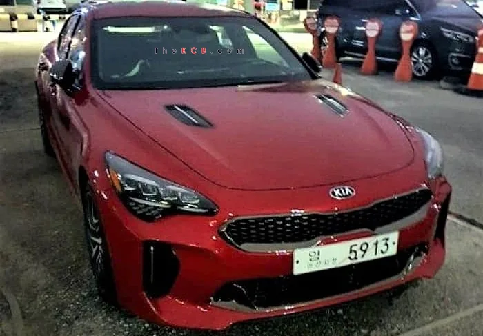 Updated: Kia Stinger Facelift Caught Undisguised