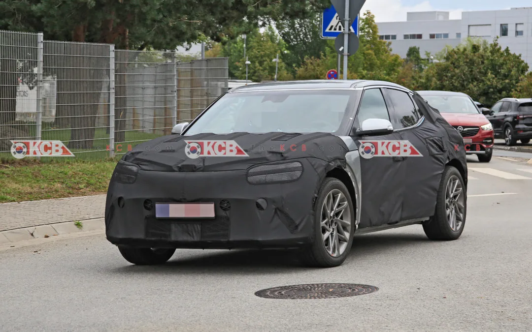 Genesis JW EV Spied in Europe