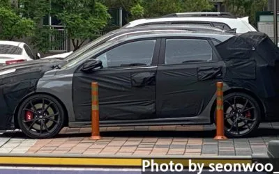 Hyundai i30 N Spied in South Korea