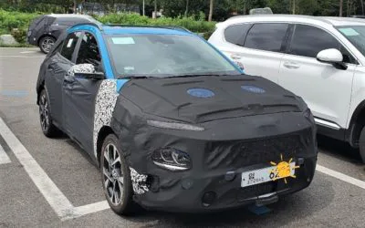 Hyundai Kona Facelift Spied Ahead Inminent Debut