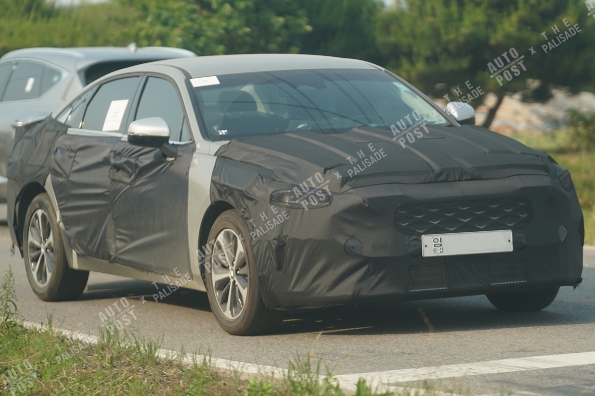 2021 Kia K7 Gl3 Spied W  Futuristic Interior - Korean Car Blog