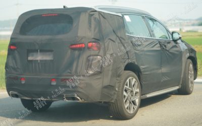 Hyundai Santa Fe N-Line Spied