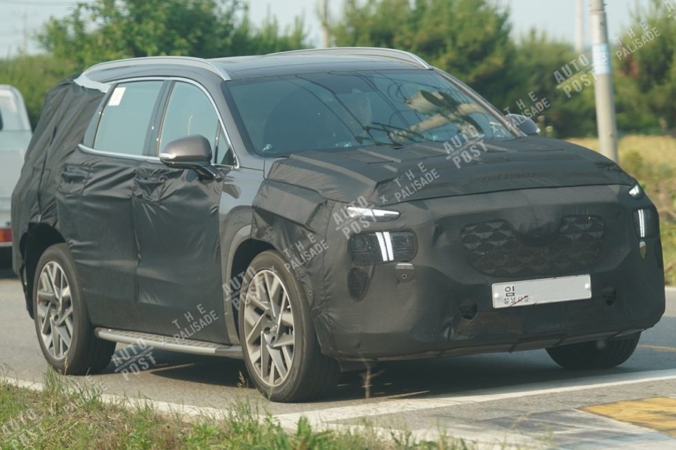 Hyundai Santa Fe N-Line Spied - Korean Car Blog