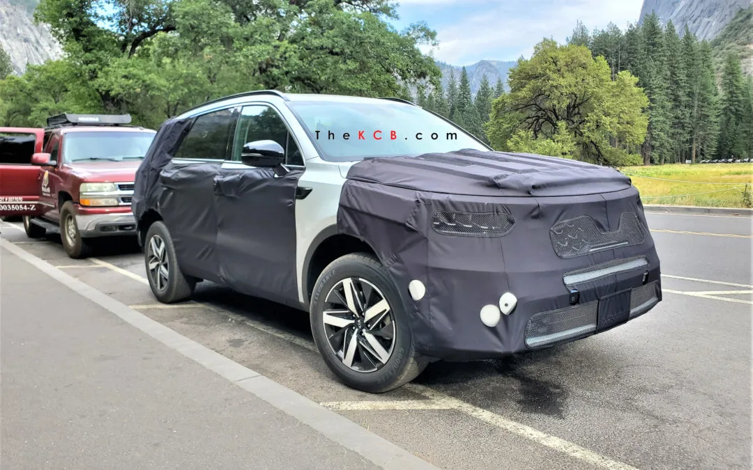 US-Spec Sorento Spied in Yosemite Valley
