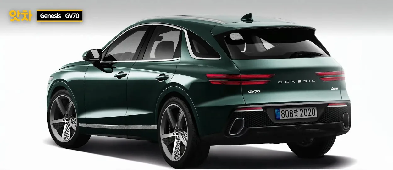 genesis gv70 rendering