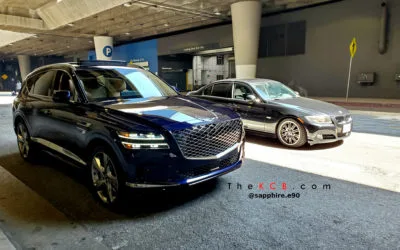 Genesis GV80 Caught in LA During Shooting