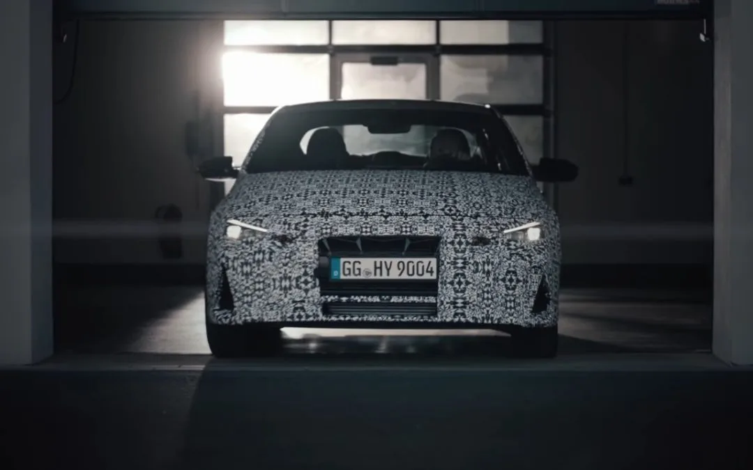 Elantra N Teased Willfully on Elantra TCR Video