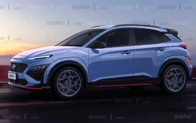 Hyundai Kona N Rendering Based on N-Line