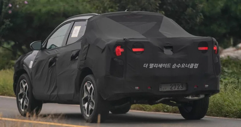 Hyundai Santa Cruz Latest High Quality Spy Shots Korean Car Blog