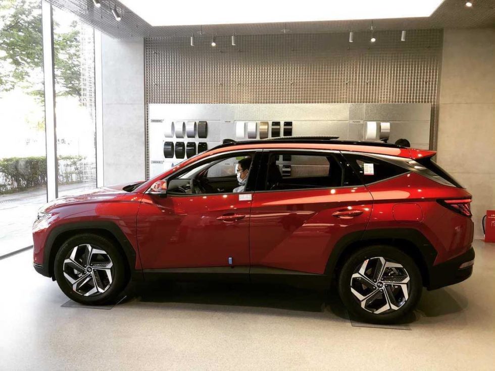 Hyundai Tucson Live Pictures at South Korean Dealer - Korean Car Blog